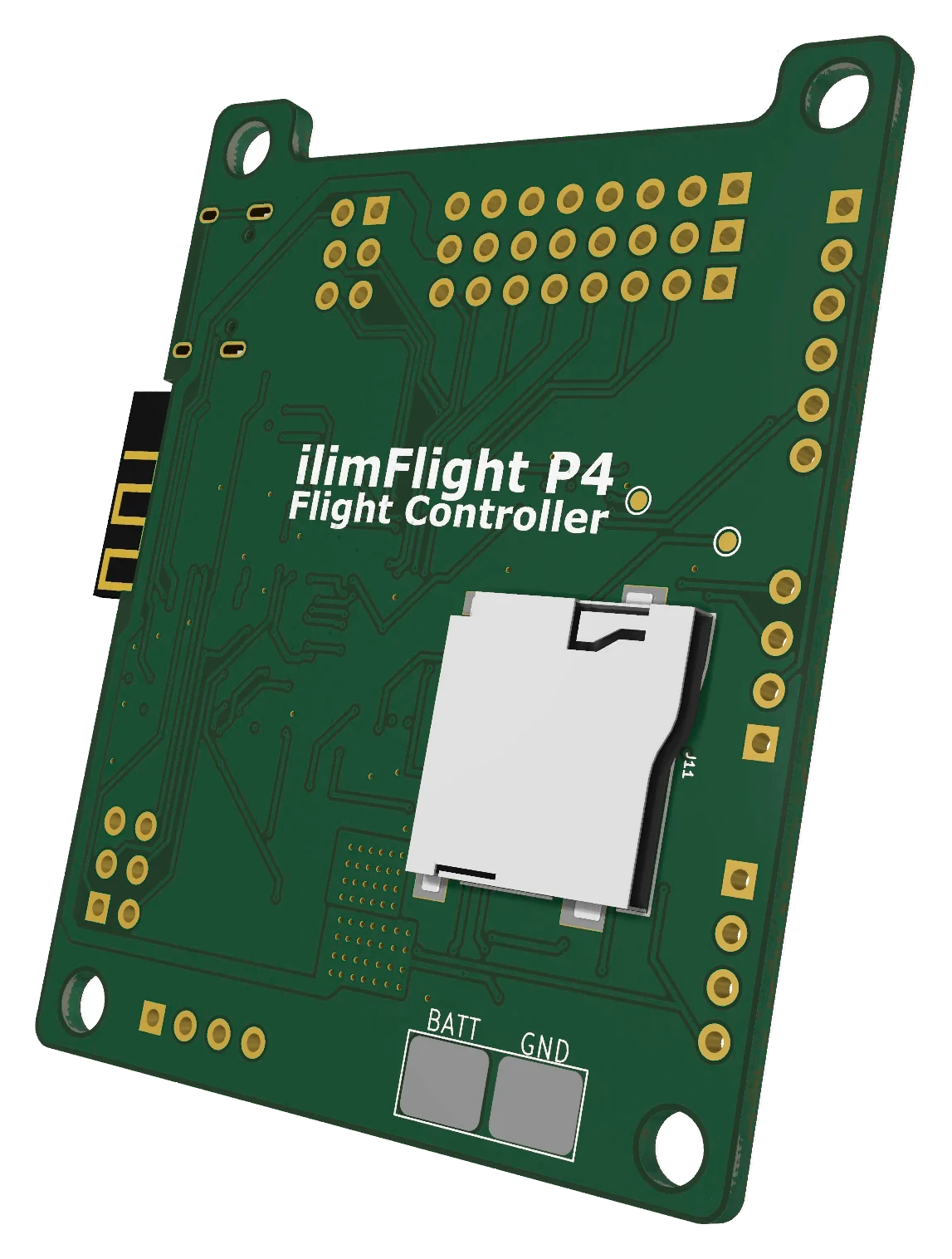 İLİMFlight P4 geliştirme kartı ürün görseli