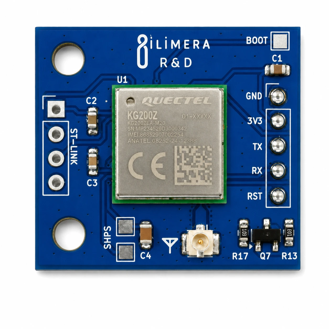 İLİMERA KG200Z LoRaWAN Geliştirme Kartı geliştirme kartı ürün görseli