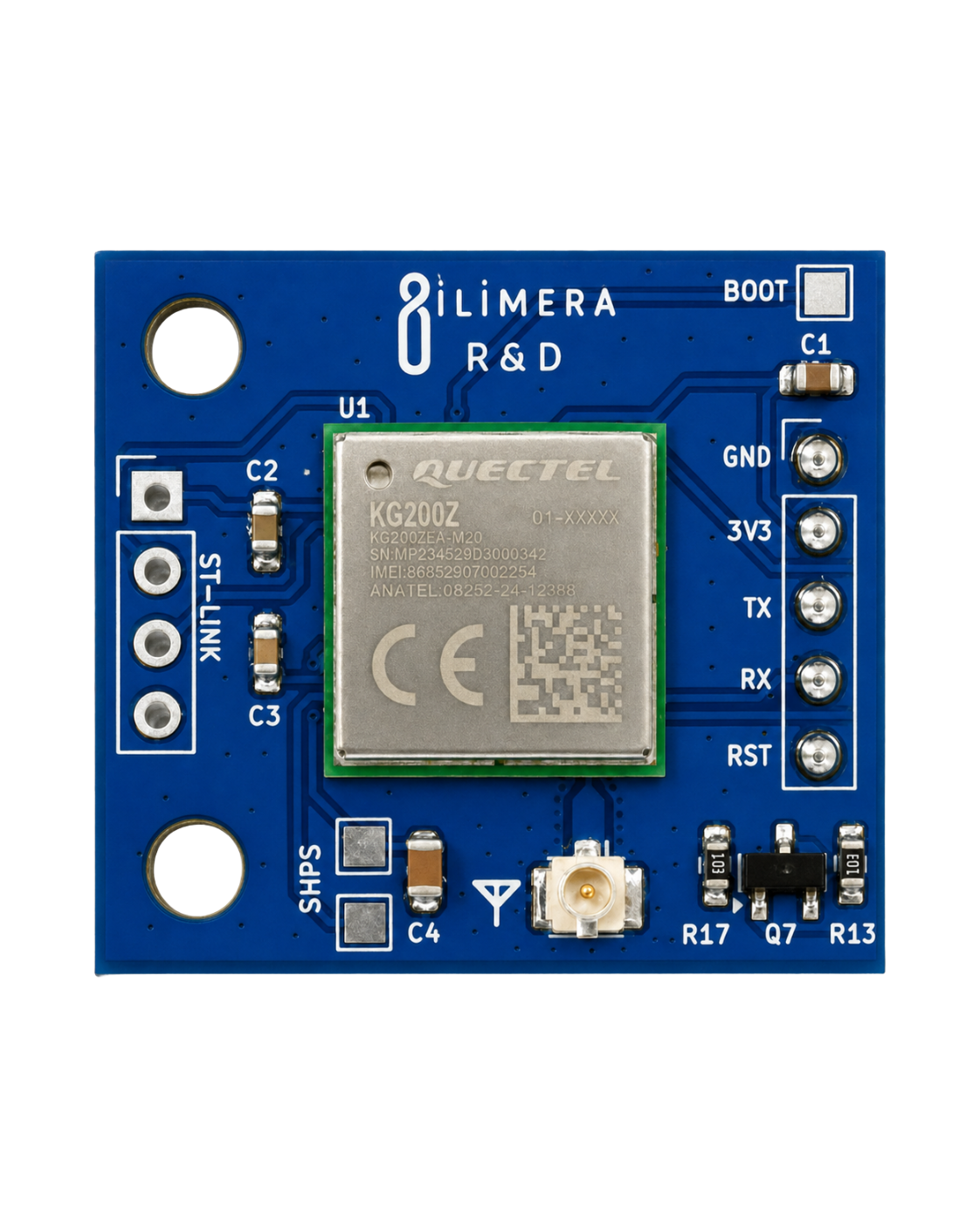 İLİMERA KG200Z LoRaWAN Devboard geliştirme kartı ürün görseli