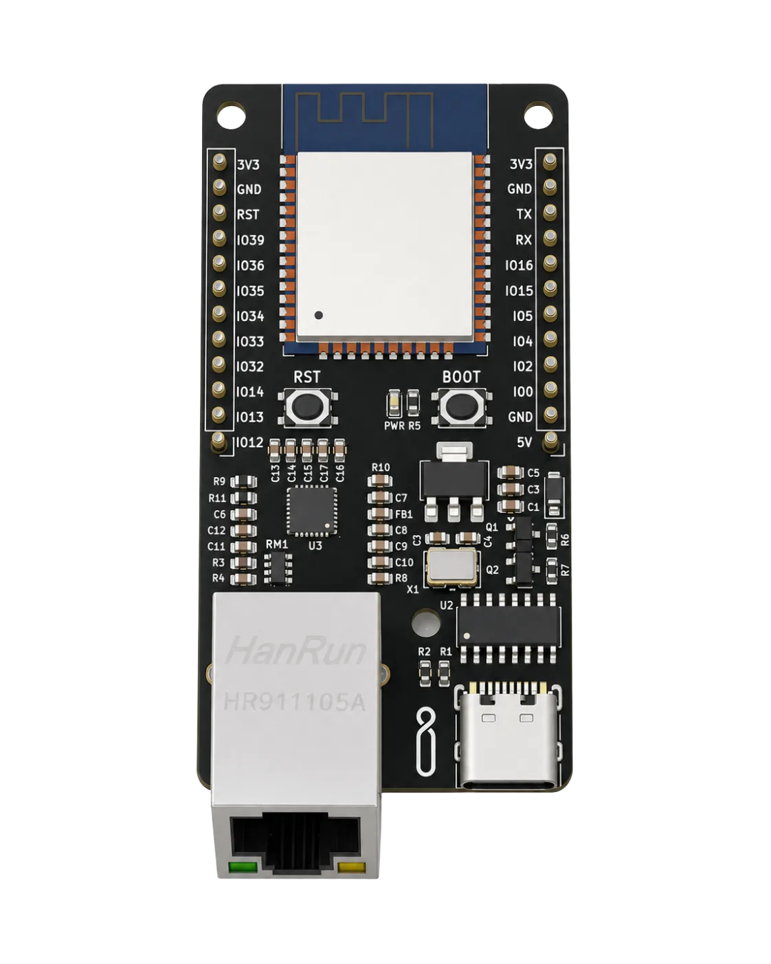 ESP32 Ethernet Devboard
